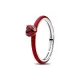 Pandora δαχτυλίδι με κόκκινη καρδιά 193088C05