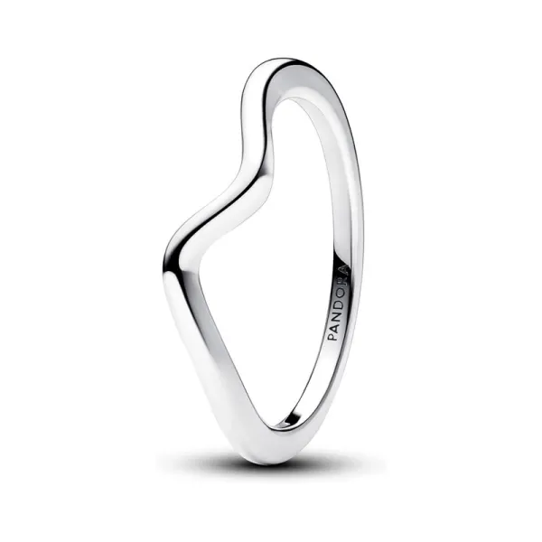 Pandora Ασημένιο Κυματιστό Δαχτυλίδι 193095C00
