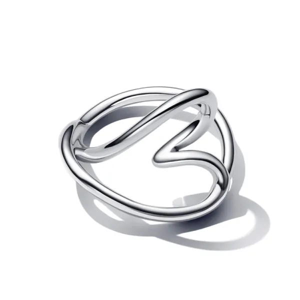 Pandora Δαχτυλίδι με καρδιά ακανόνιστου σχήματος 193288C00