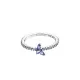 Pandora Δαχτυλίδι Ασημί Πεταλούδα Μπλε 194269C01