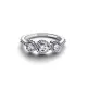 PANDORA Δαχτυλίδι με σχήμα καρδιές 194413C01