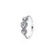 PANDORA Δαχτυλίδι με σχήμα καρδιές 194413C01
