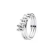 Pandora Δαχτυλίδι Ασημί Μαμά Γράμματα 194458C01