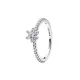 Pandora Δαχτυλίδι Ασημί Λουλούδι 194499C01
