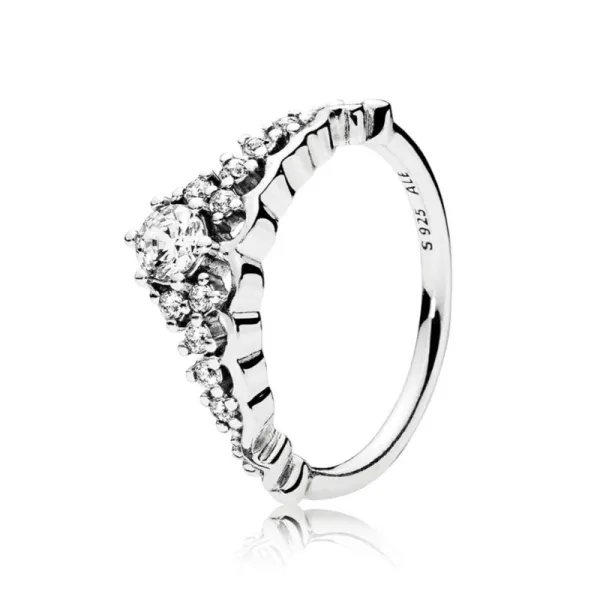 Pandora Παραμυθένια Τιάρα Δαχτυλίδι 196226CZ