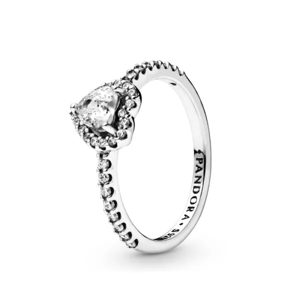 Pandora Ανυψωμένη Καρδιά Δαχτυλίδι 198421C01