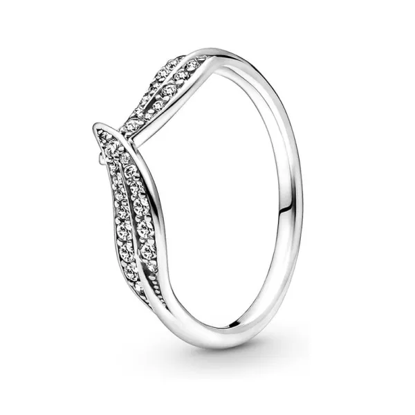 PANDORA Ασημένιο Δαχτυλίδι με Ζιργκόν 199533C01