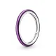 PANDORA Δαχτυλίδι ασ. 925 με μώβ σμάλτο 199655C01
