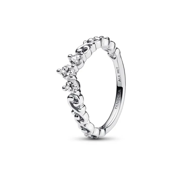 Pandora Δαχτυλίδι Τιάρα ασ.925 με ζιρκόν, 192232C01