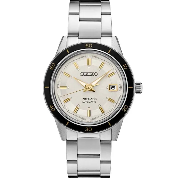 Ρολόϊ Seiko Presage Στυλ δεκαετίας '60 SRPG03J1
