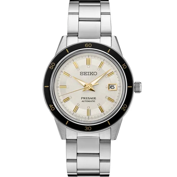Ρολόϊ Seiko Presage Στυλ δεκαετίας '60 SRPG03J1