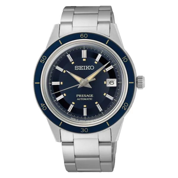 Ρολόϊ Seiko Presage Στυλ δεκαετίας '60 SRPG05J1