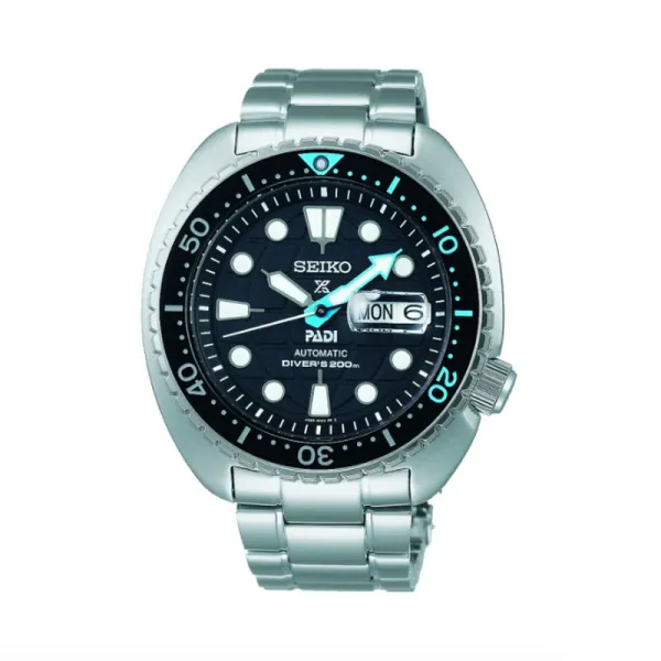 Seiko Ανδρικό Ρολόι Prospex PADI 'King Turtle' Αυτόματο SRPG19K1F