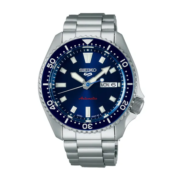 SEIKO Αυτόματο ρολόι 5 Sports SKX Redux σε μπλε χρώμα Koniro για άνδρες SRPL83K1J