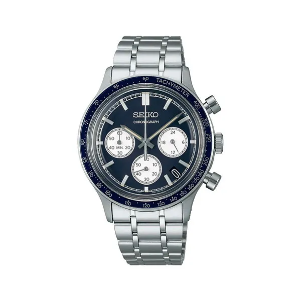 Seiko Ανδρικό Ρολόι Χρονογράφος SSB477P1