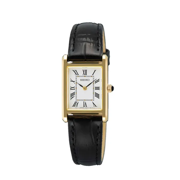 Seiko Ρολόι Λουράκι Δερμάτινο SWR108P1