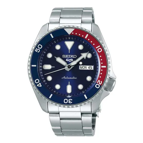 Seiko Αντρικό ρολόι 5 Sports αυτόματο ατσάλι SRPD53K1J
