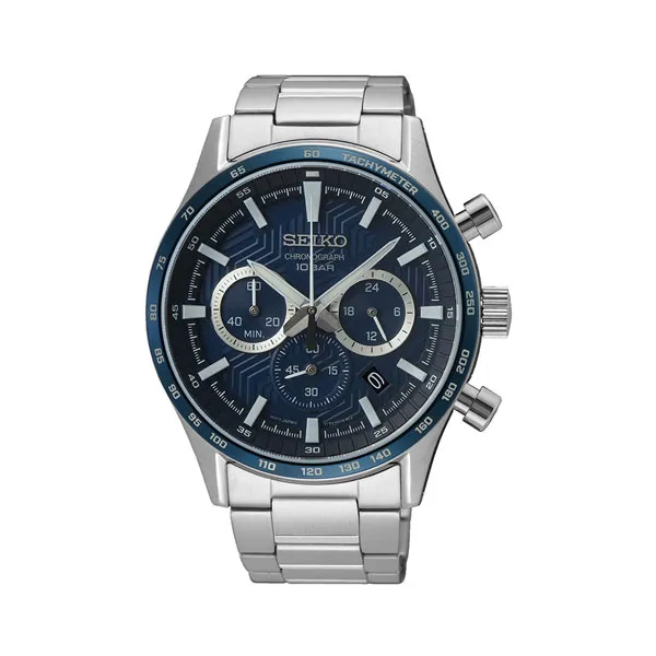Seiko Conceptual Ρολόι Χρονογράφος Μπαταρίας SSB445P1