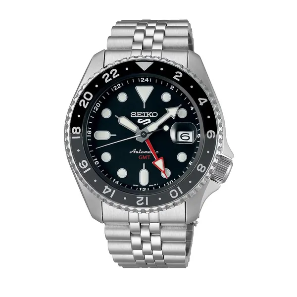 Seiko Ρολόι Ανδρικό 5 Sports 42.5mm Αυτόματο με Μεταλλικό Μπρασελέ SSK001K1