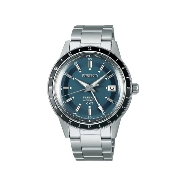 SEIKO Ανδρικό ρολόι με ασημί μπρασελέ SSK009J1