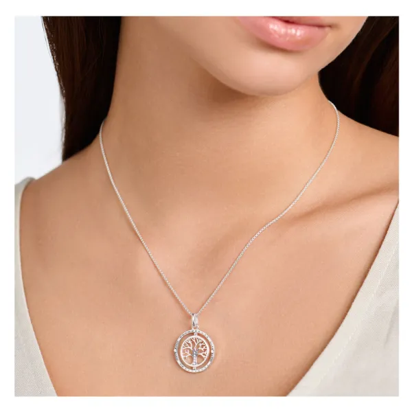 ΚΟΛΙΕ TREE OF LOVE ΑΣΗΜΙ THOMAS SABO