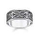 THOMAS SABO Δαχτυλίδι Μαύρη τίγρη TR2291-643-11