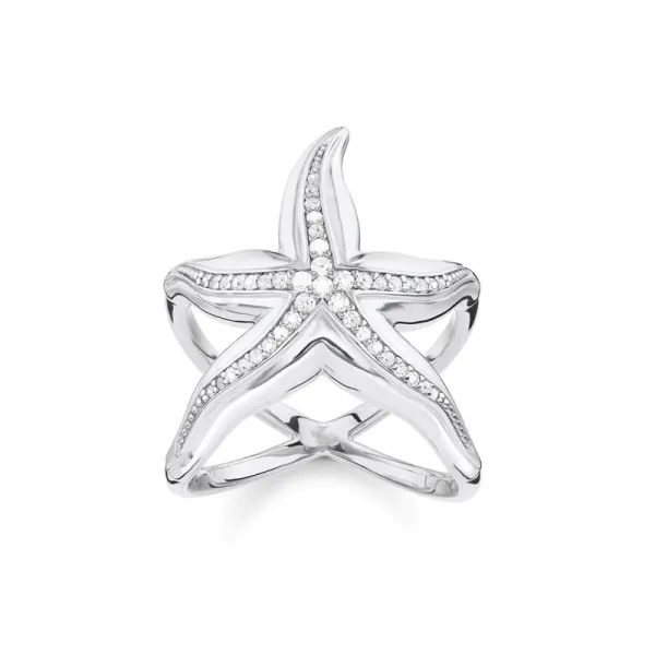 Thomas Sabo Αστερίας Δαχτυλίδι TR2184-051-14
