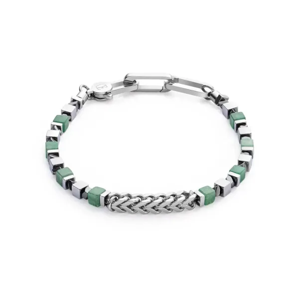 COEUR DE LION Βραχιόλι πράσινο-ασημί 0906300500