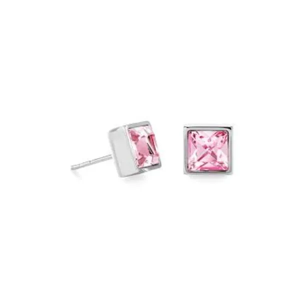 COEUR DE LION GeoCUBE Σκουλαρίκια 0500/21-1917