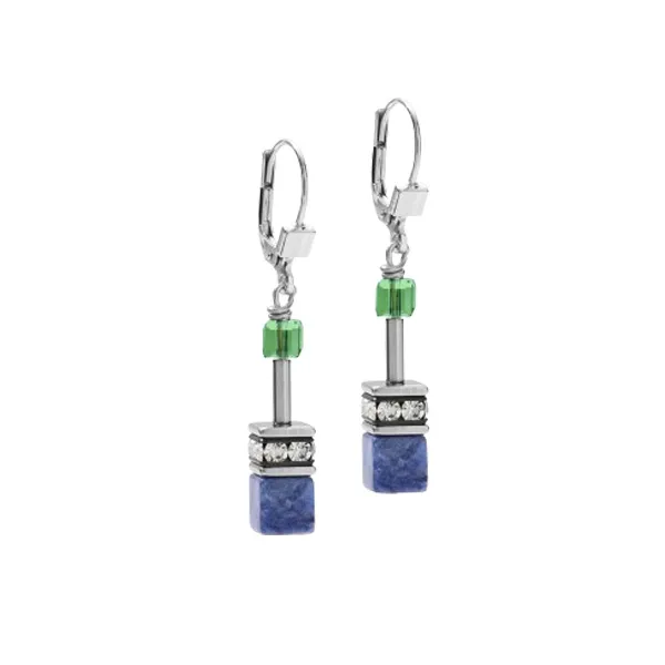 COEUR DE LION GeoCUBE Σκουλαρίκια 4905/20-0705