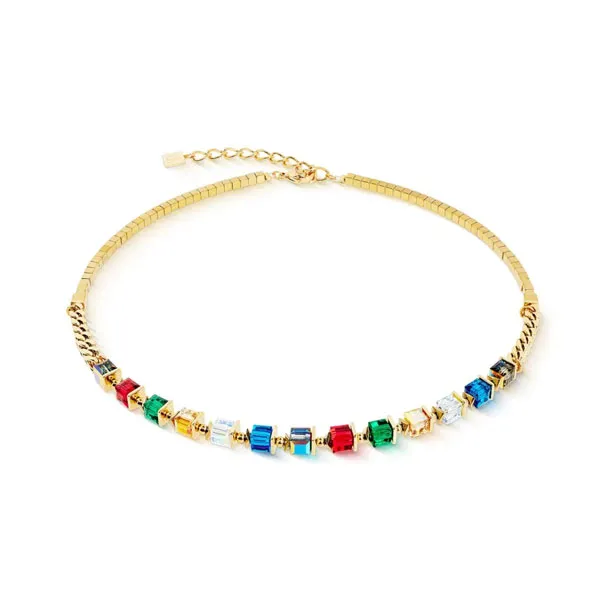 Coeur De Lion Κολιέ GeoCUBE® Με Κύβους 2100101516