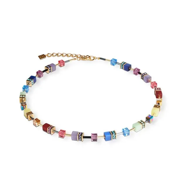 Coeur De Lion Κολιέ GeoCUBE® Εικονικό Πολύχρωμο 2838101516