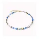 Coeur De Lion Κολιέ GeoCUBE® μπλε-χρυσό 2839100716