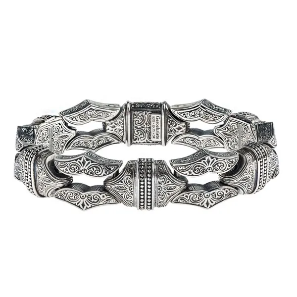 Gerochristo Βραχιόλι Minoas από ασήμι 6225