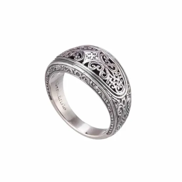 Gerochristo Mediterranean Ring in Sterling Silver 20135