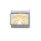 Nomination Charm Composable Link Bike in Bonded Yellow Gold 030108/04 