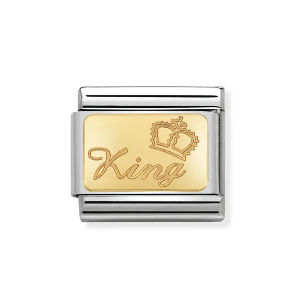 Nomination Συνθέσιμο Κλασικό χρυσό γούρι Βασιλιάς 03012148
