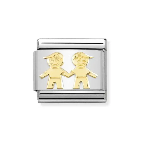 Nomination Κλασικός Σύνδεσμος Unisex Αδέρφια 030162/68