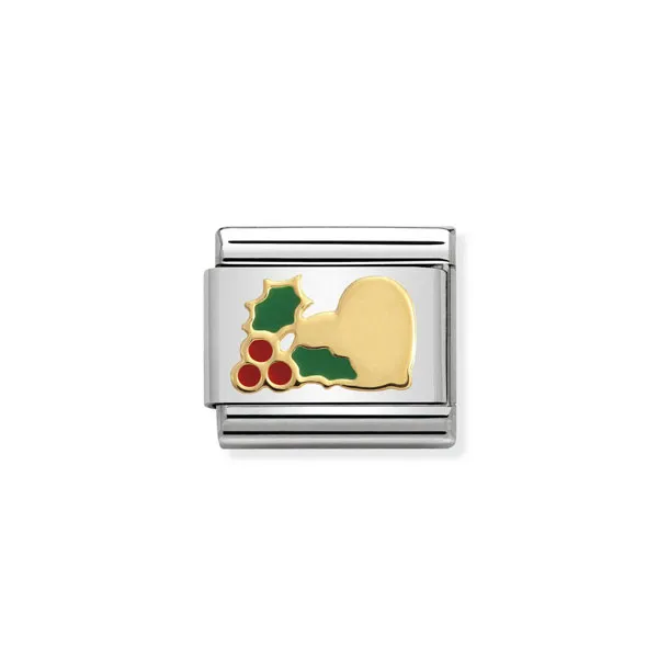 Nomination Σύνδεσμος Κλασικός Unisex Καρδιά με πρίνο 030225/23