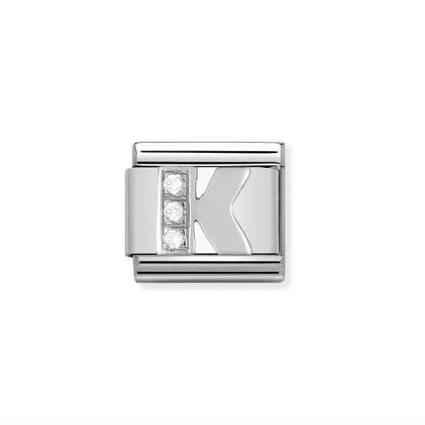 Nomination Γούρι ασημί Αρχικό K 33030111