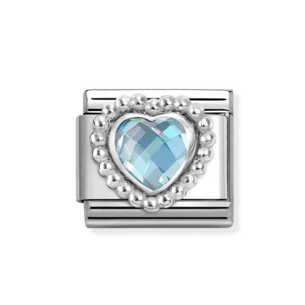 Nomination Κλασικός Σύνδεσμος Γαλάζια Καρδιά 330606/006