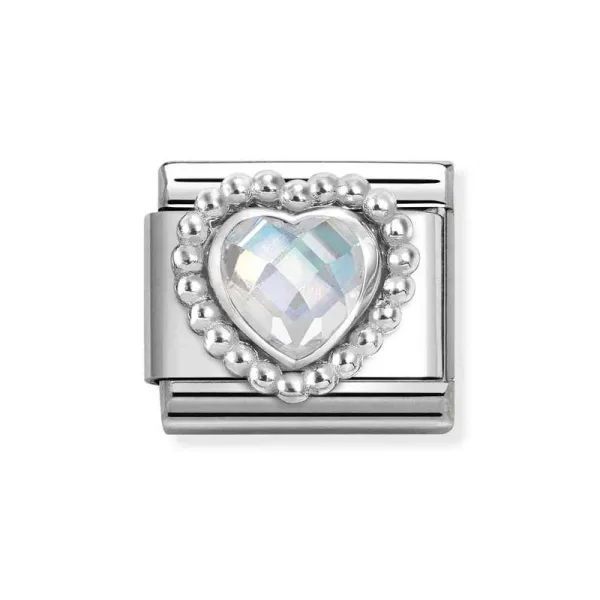 Nomination Κλασικός Σύνδεσμος Λευκή Καρδιά 330606/010