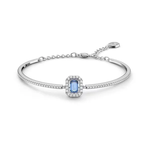 Βραχιόλι Swarovski Χιλιετίες σε κομμένο οκτάγωνο, Ετοιμάζω τον δρόμον, Μπλε, ρόδιο 5620556