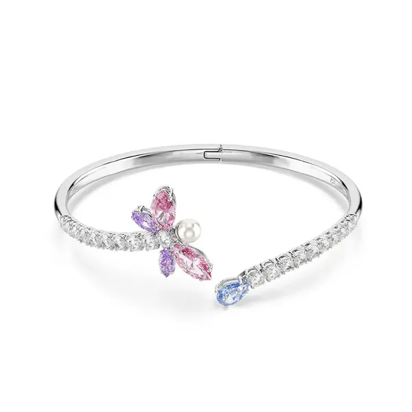 Swarovski Βραχιόλι Γυναικείο Μεταλλικό Ζιργκόν 5737401