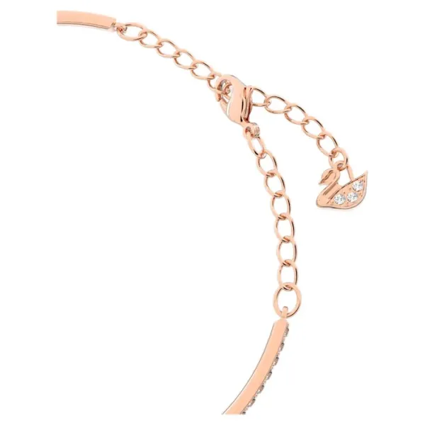 SWAROVSKI Βραχιόλι Sparkling Dance Κόκκινο, Rose gold-tone plated 5620553