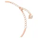 SWAROVSKI Βραχιόλι Sparkling Dance Κόκκινο, Rose gold-tone plated 5620553