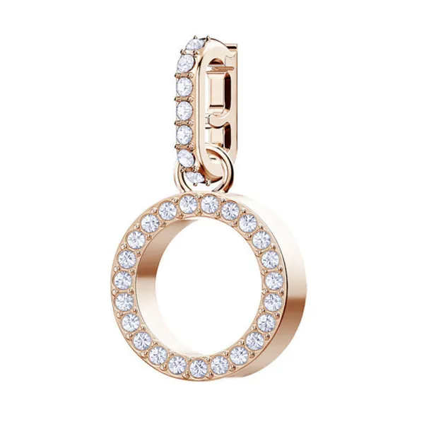 Swarovski Γούρι O Ροζ-Χρυσό 5437607