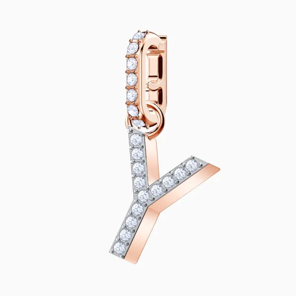 Swarovski Γούρι Y Ροζ-Χρυσό 5437612