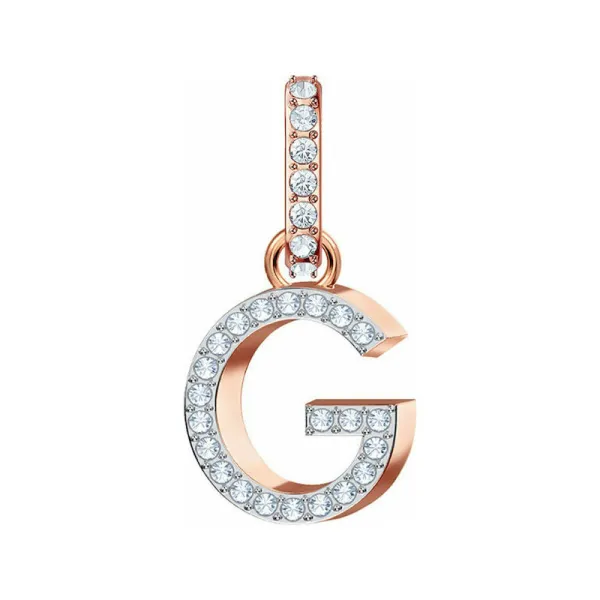 Swarovski Γούρι G Ροζ-Χρυσό 5437614
