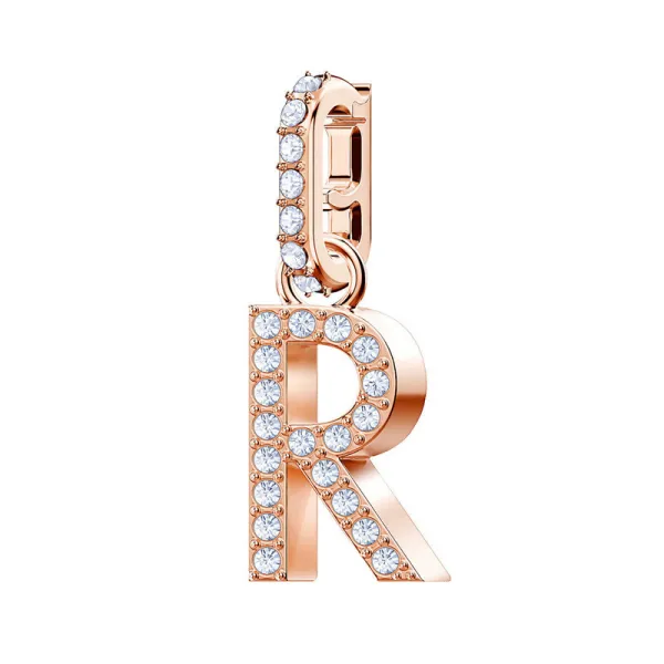 Swarovski Γούρι R Ροζ-Χρυσό 5437617